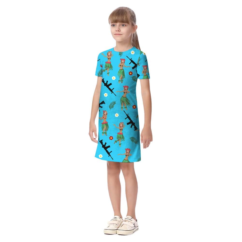Face girl dress