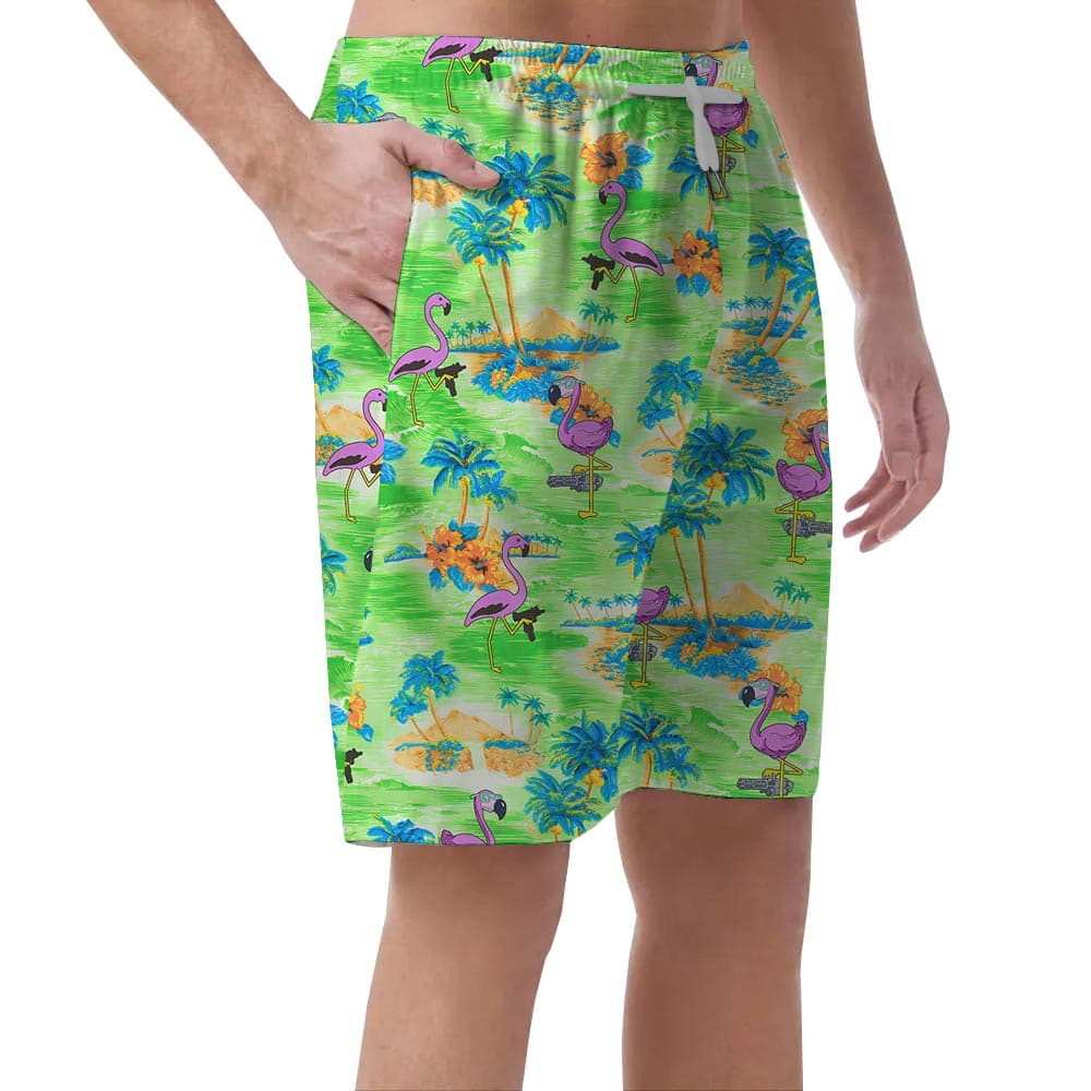 Flamingo 12- Men’s shorts_right