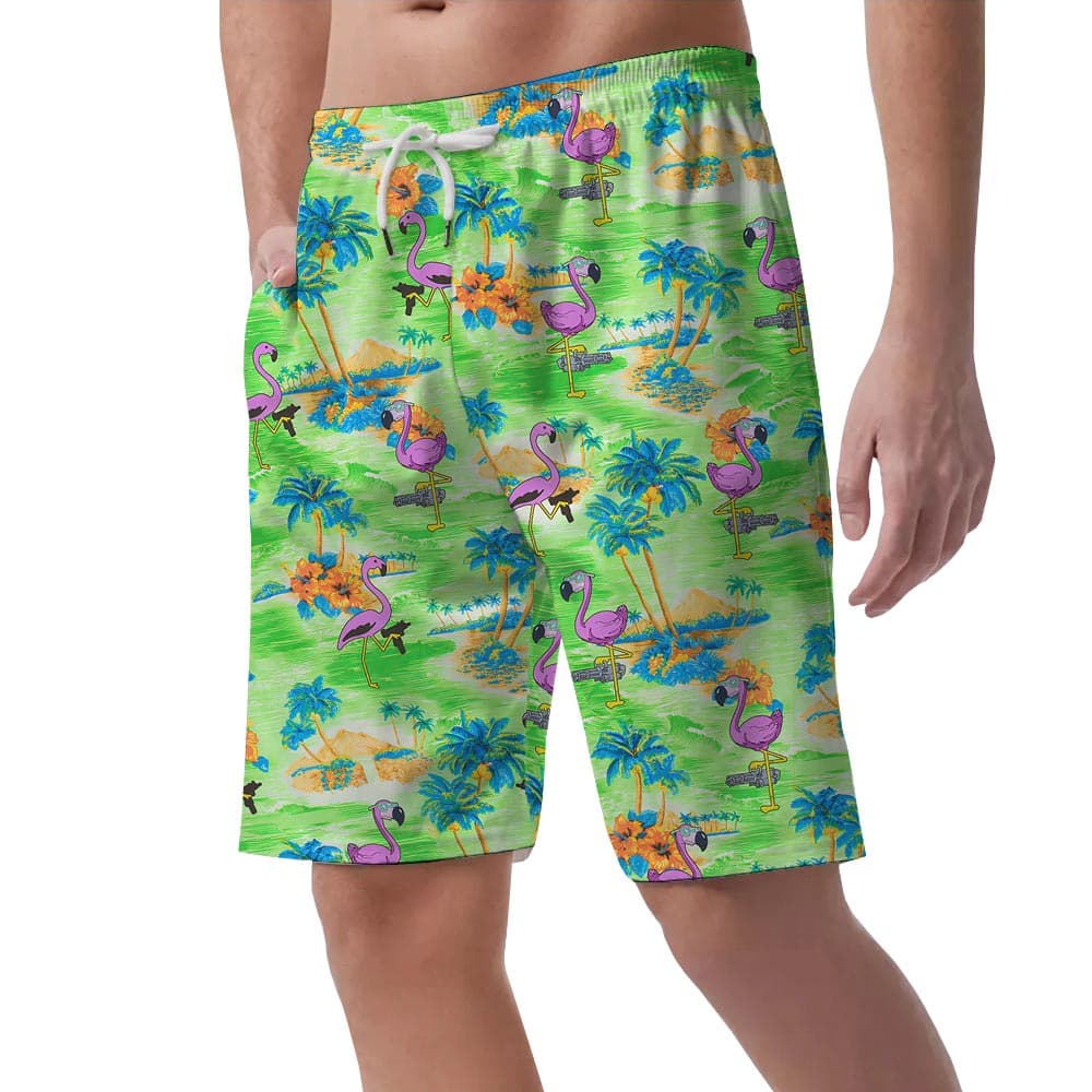 Flamingo 13- Men’s shorts_left