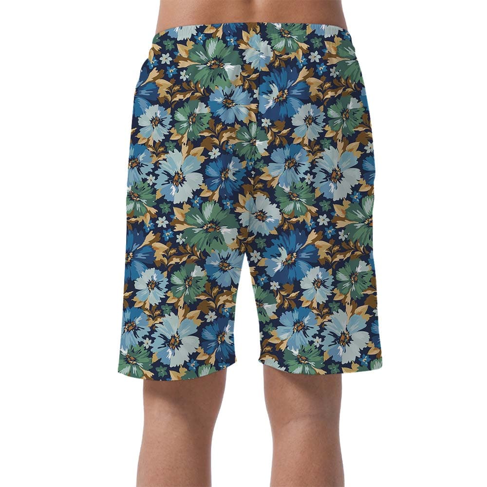 Flower 11- Men’s shorts_back