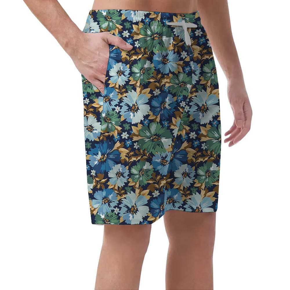 Flower 12- Men’s shorts_right