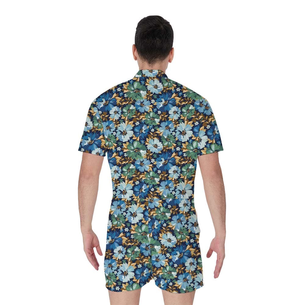 Flower 15- Men’s romper_back