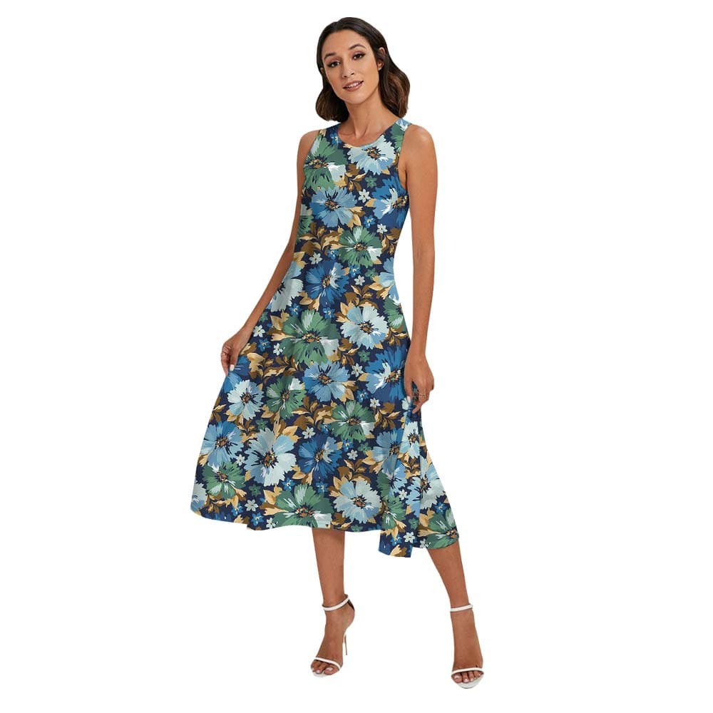 Flower woman dress