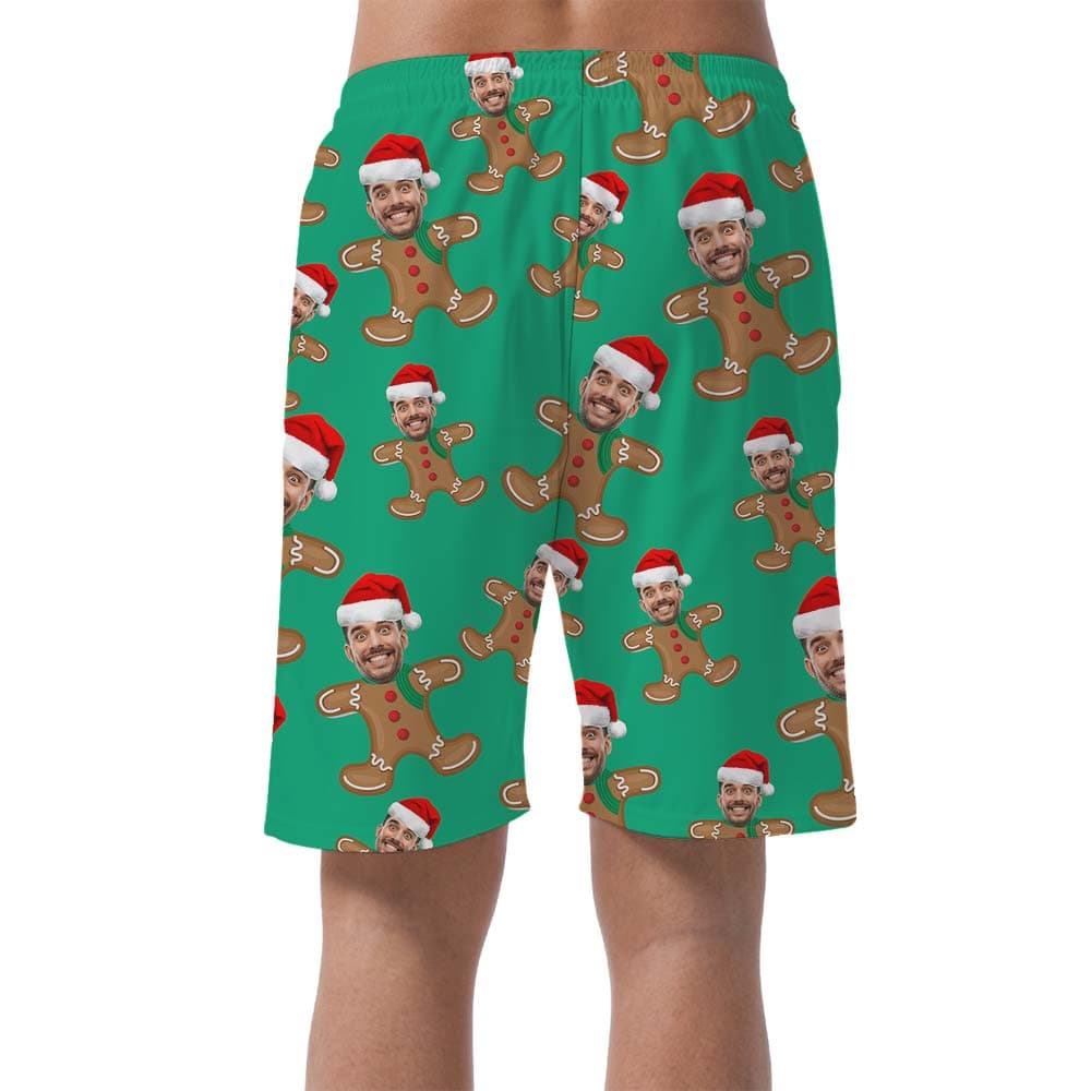Gingerbread 3- Men’s shorts_back