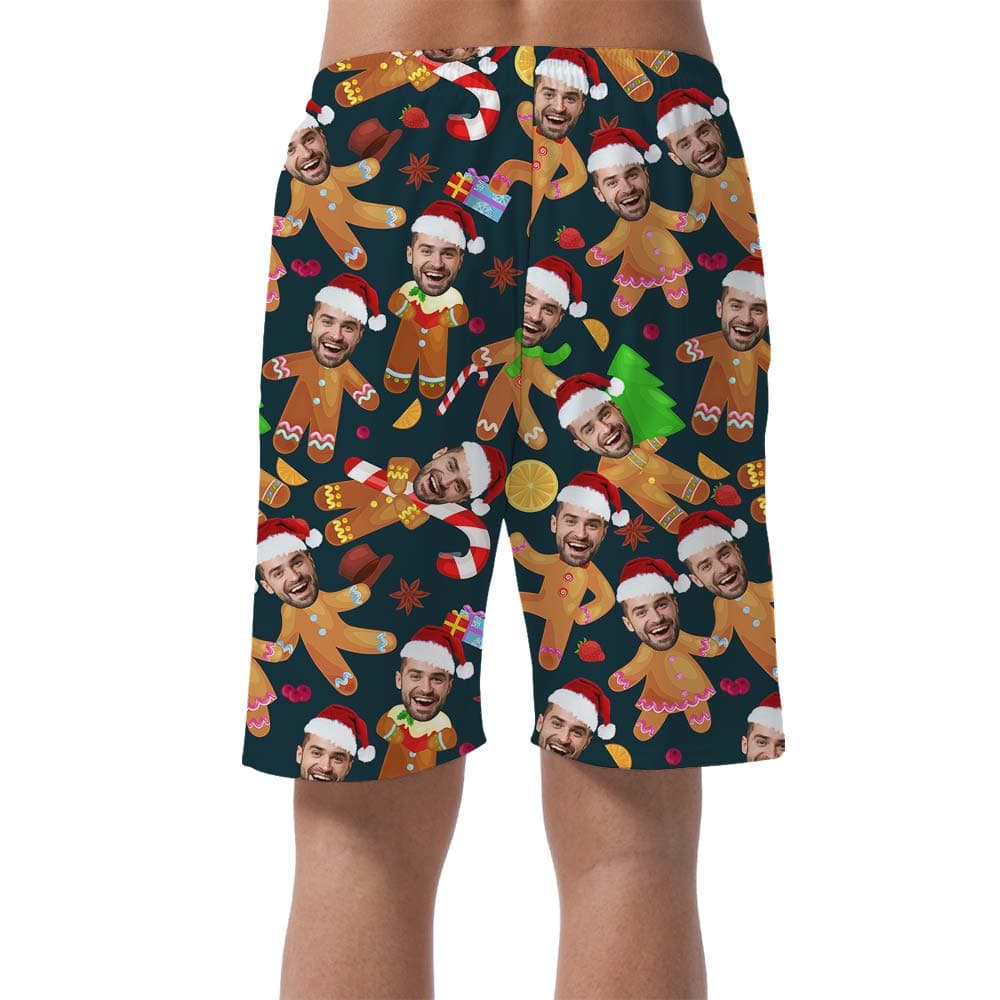 Gingerbread 3- Men’s shorts_back