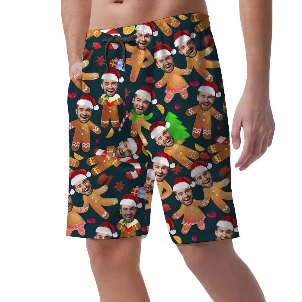 Gingerbread 3- Men’s shorts_left