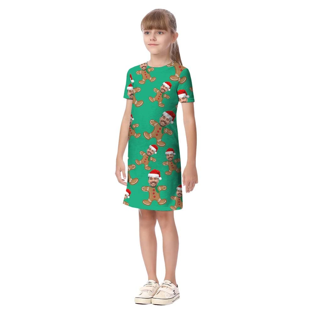 Gingerbread girl dress
