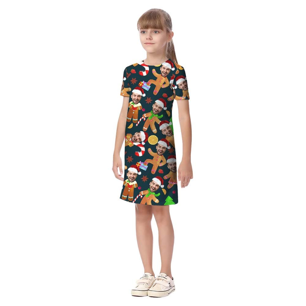 Gingerbread girl dress