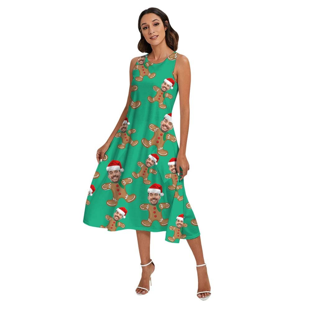 Gingerbread woman dress