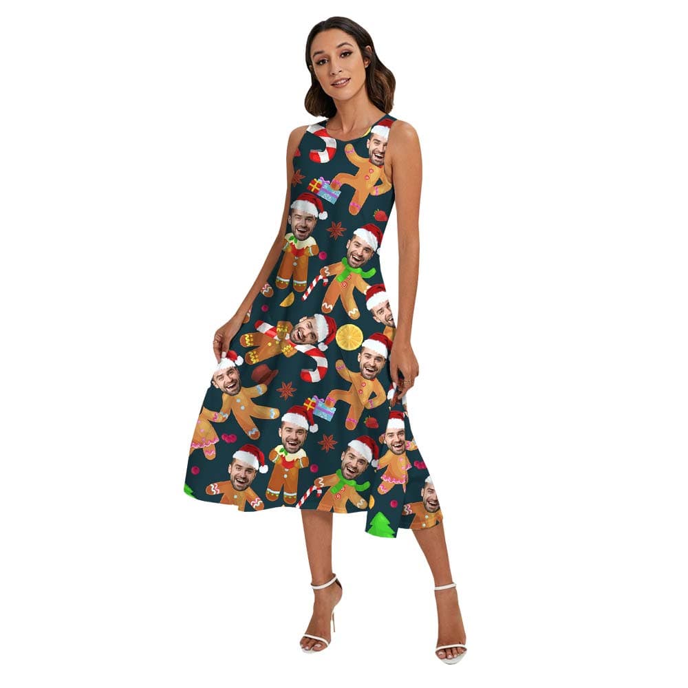 Gingerbread woman dress