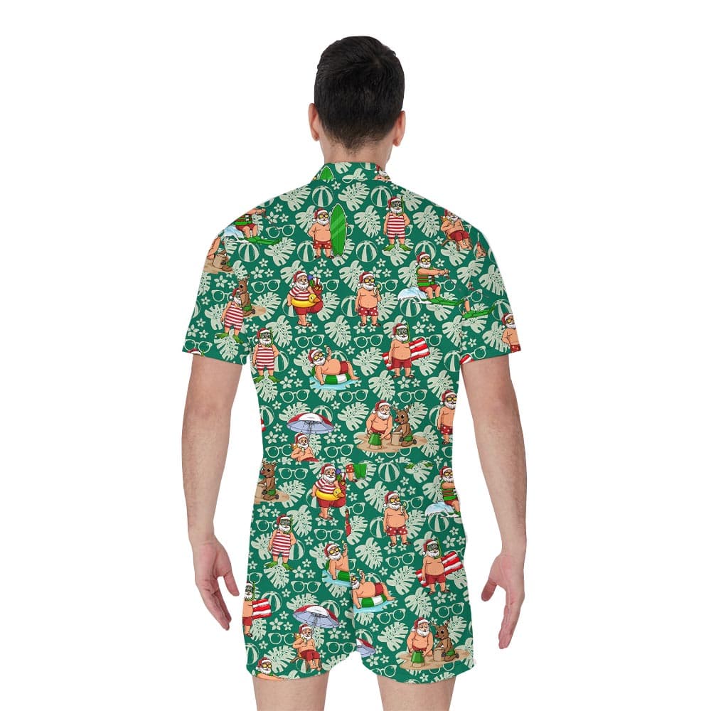 Green 15- Men’s romper_back