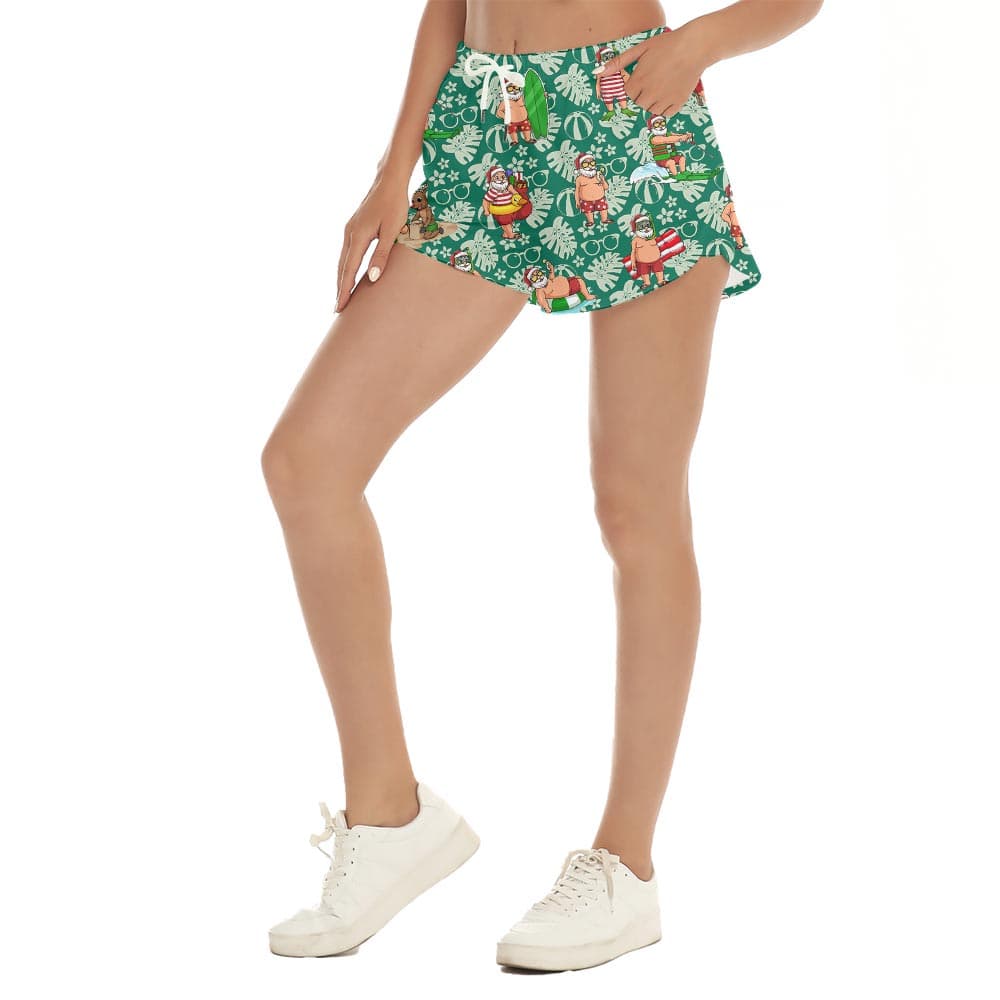 Green 21- Women’s shorts_Left