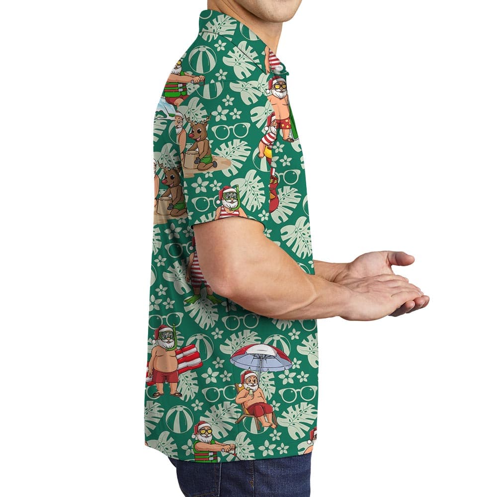 Green 9- Men polo right