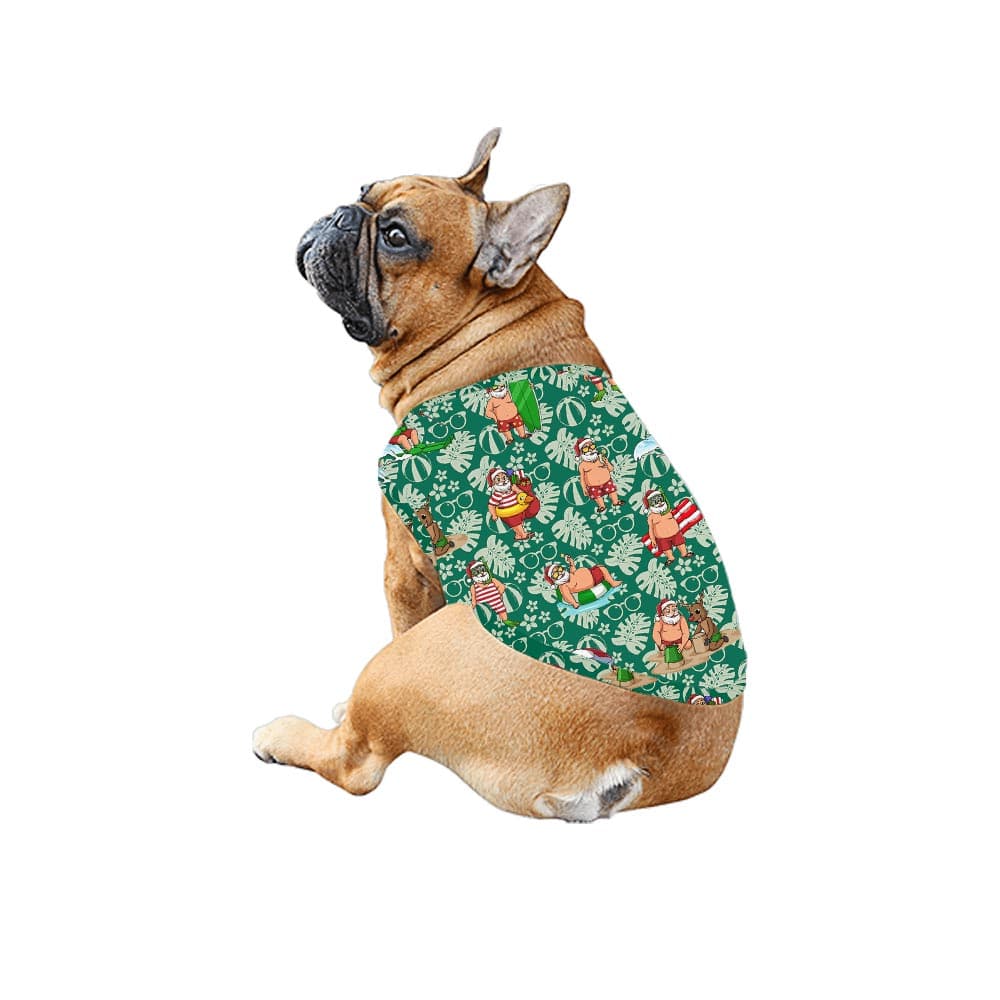 Green dog