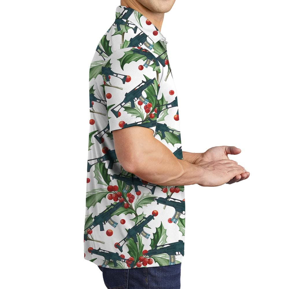 Gun 2- Men Polo Side Left_v1