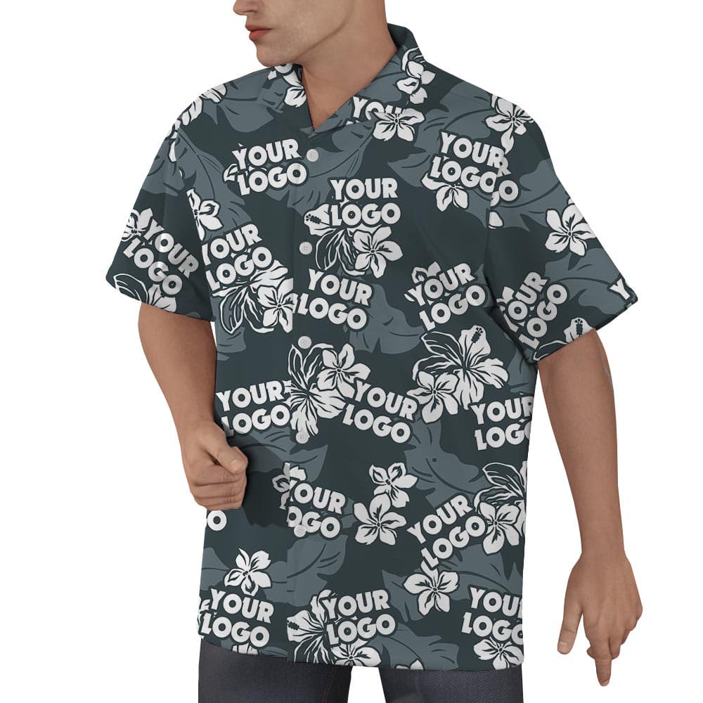 Logo 4- Men’s Hawaiian Shirt_right