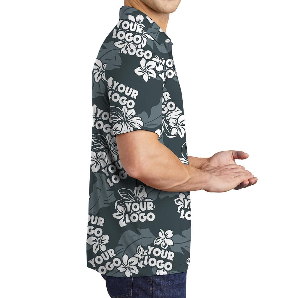 Logo 9- Men polo right