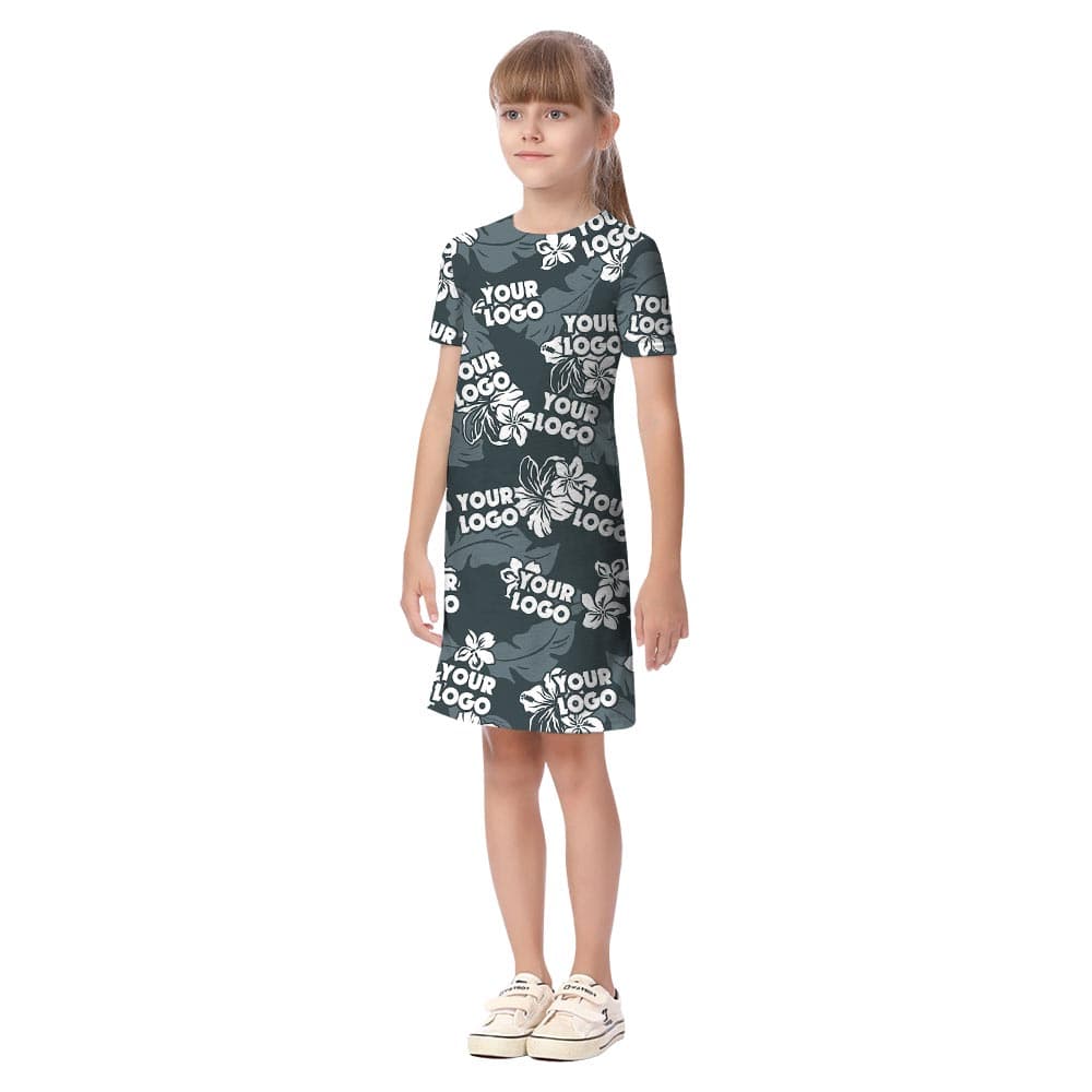 Logo girl dress
