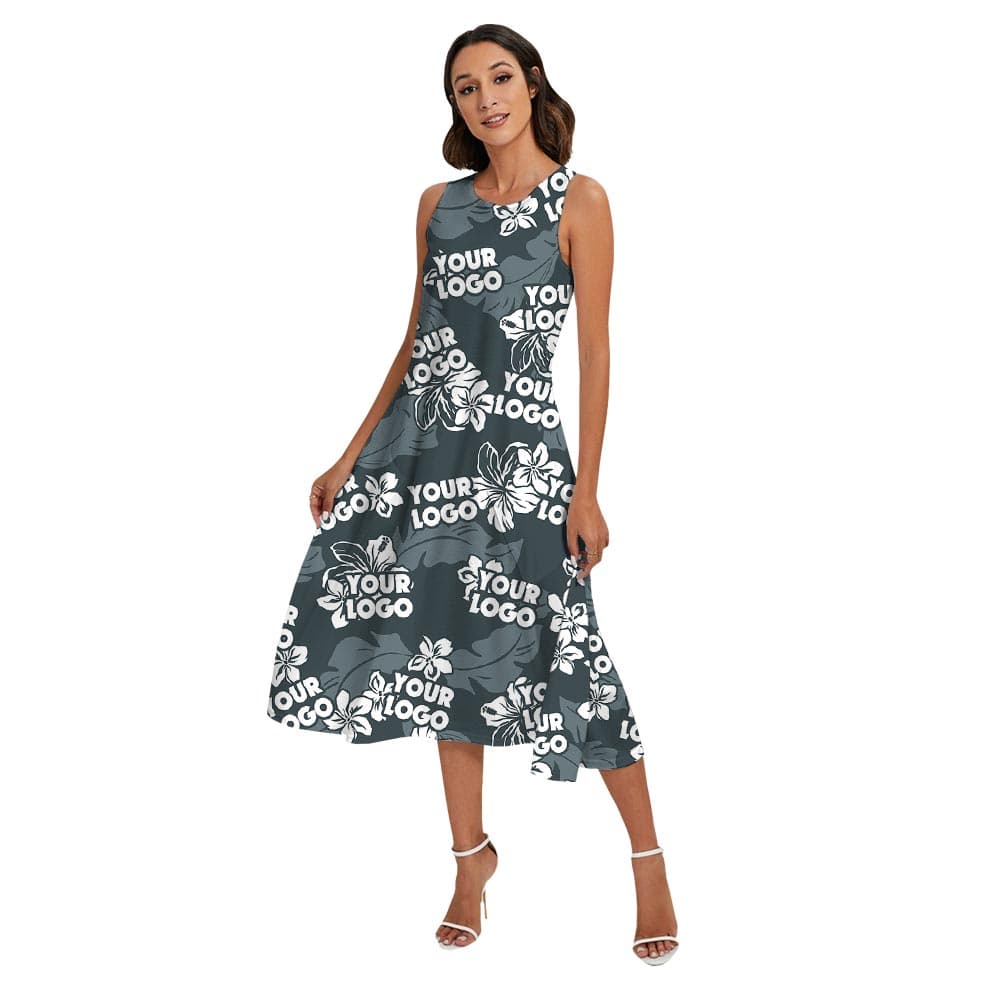 Logo woman dress