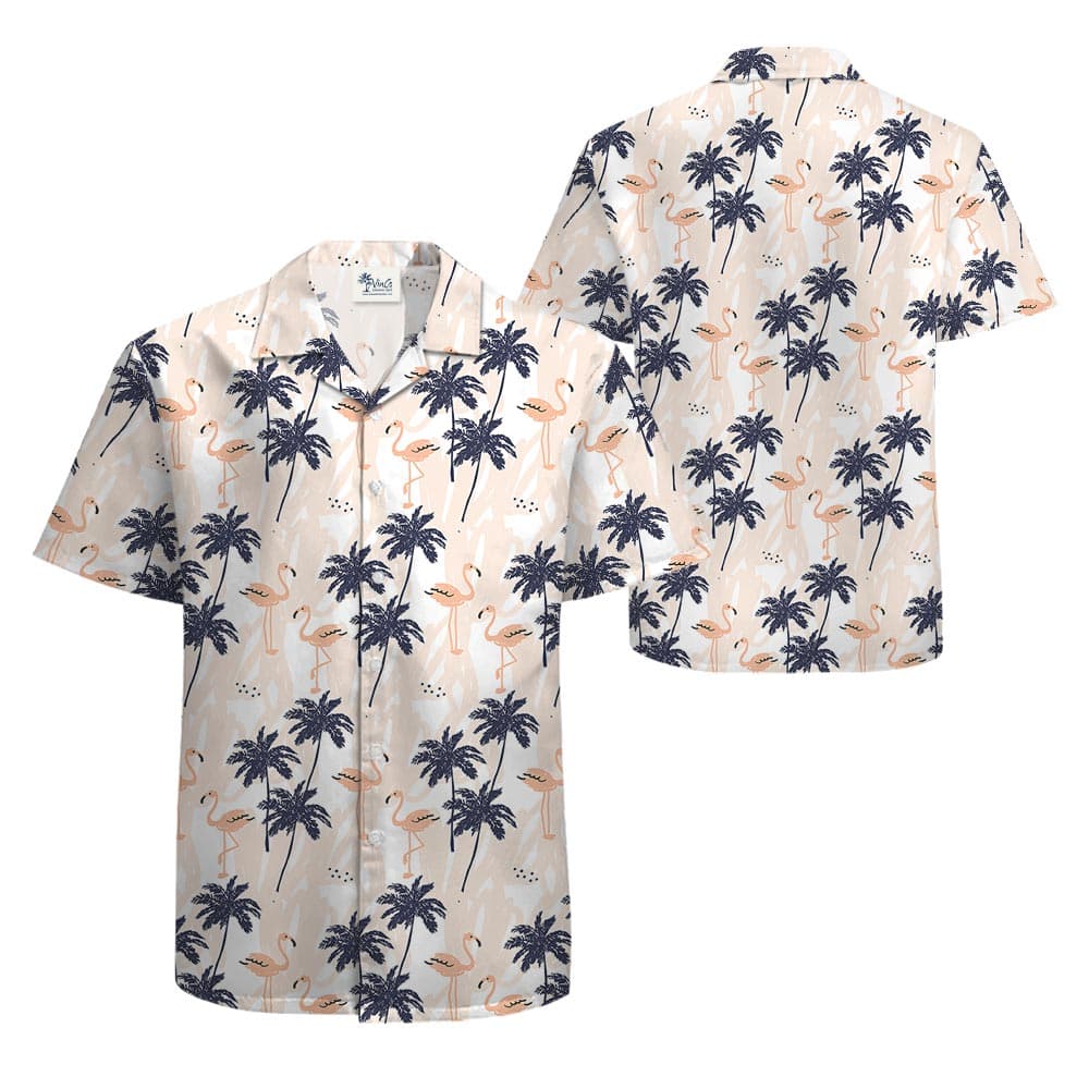 Palm 2- Hawaiian shirt_front back
