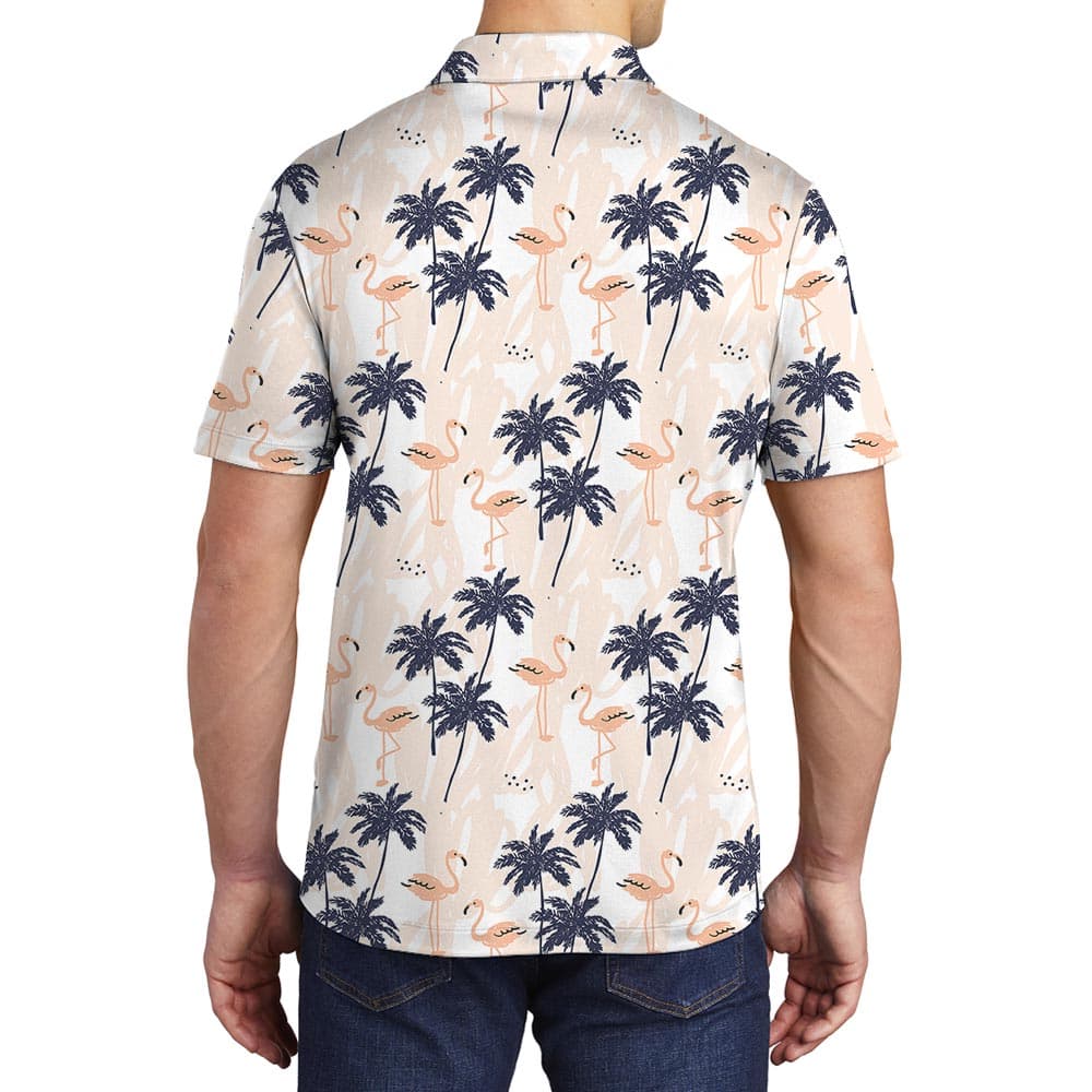 Palm 7- Men polo Back