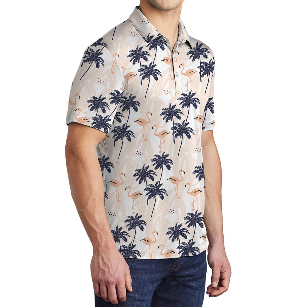 Palm 8- Men polo side