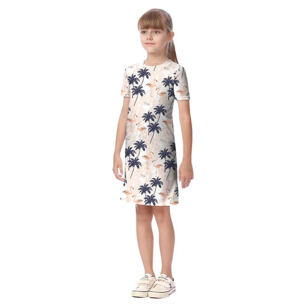 Palm girl dress
