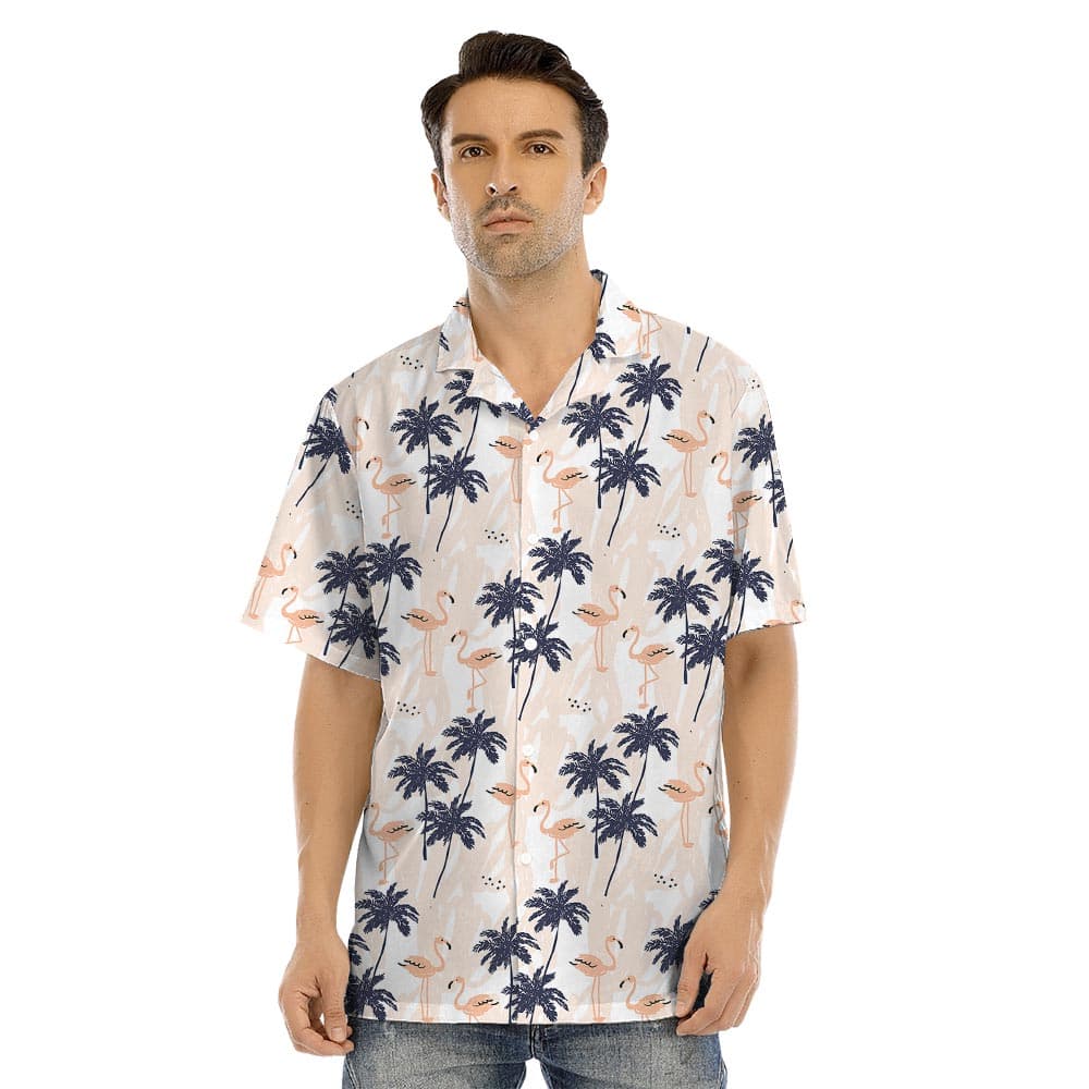 Palm man hawaiian shirt