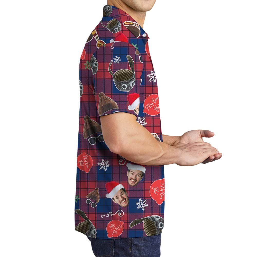 Plaid 2- Men’s Polo_Side Left_v1