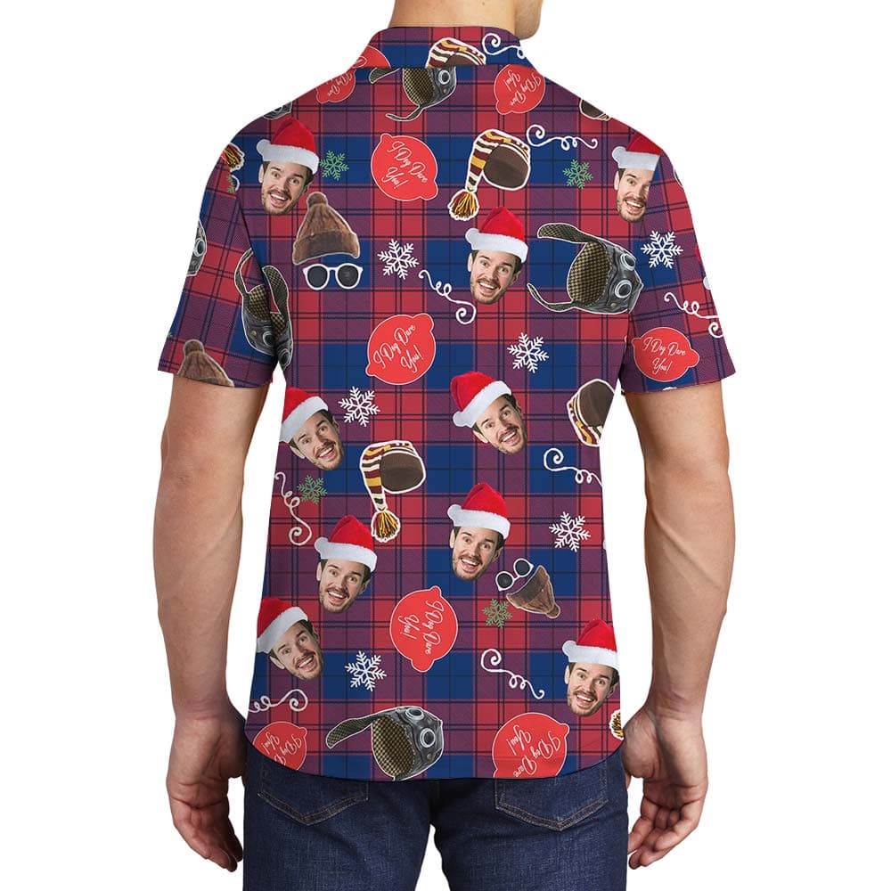 Plaid 2- Men’s Polo_back_v1