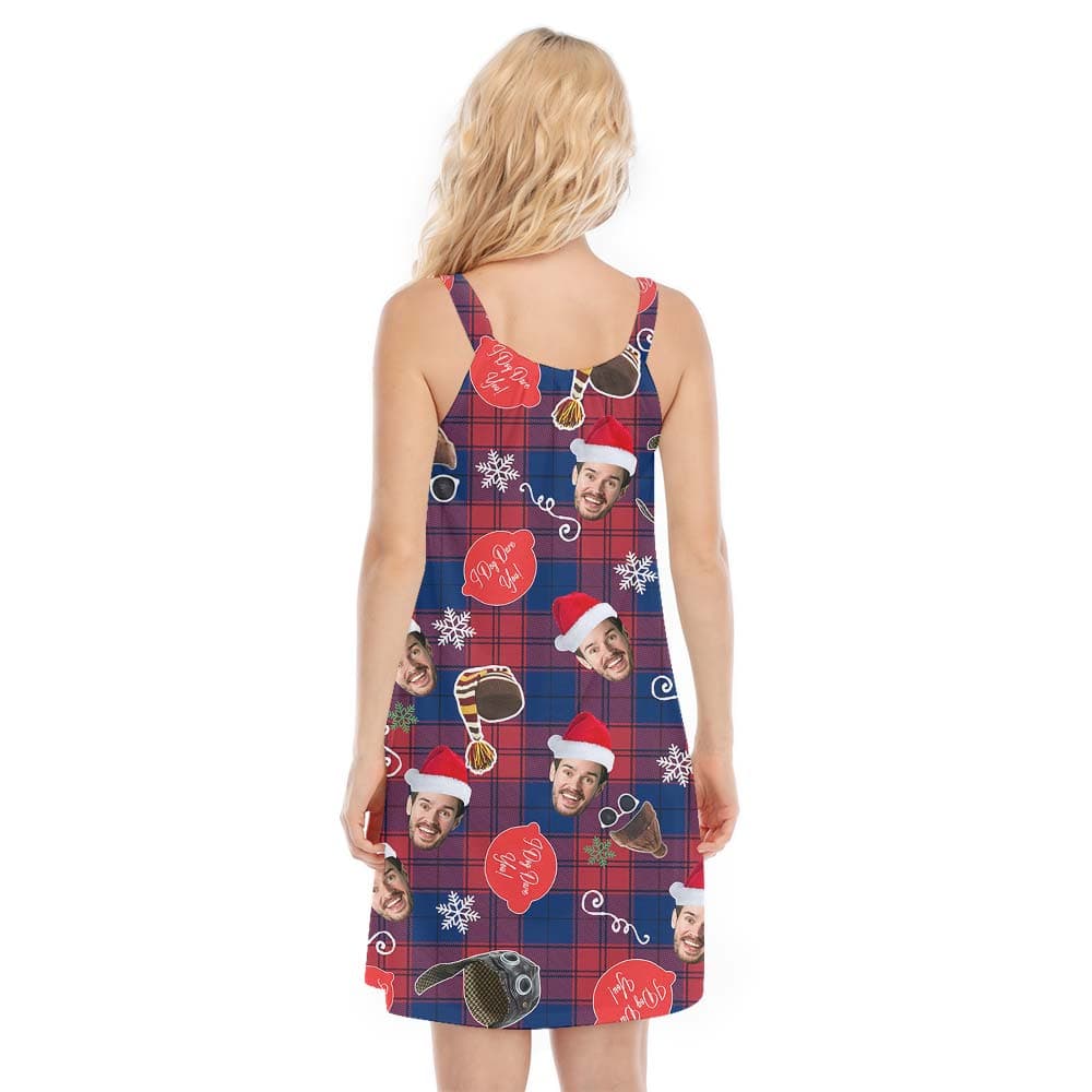 Plaid 5- Women’s Dress_back