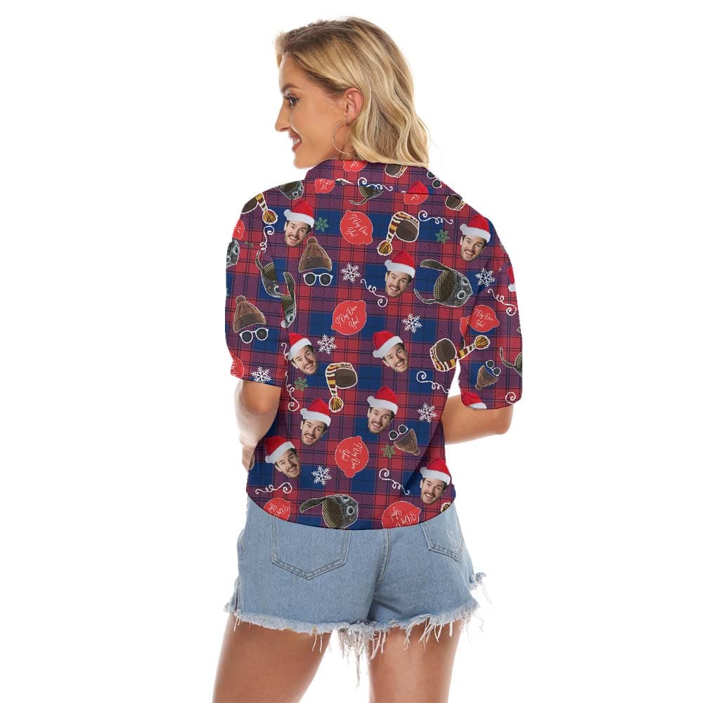 Plaid 6- Women’s crop top_back