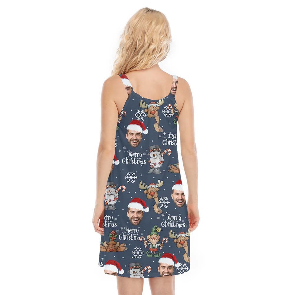 Reindeer 5- Women’s Dress_back