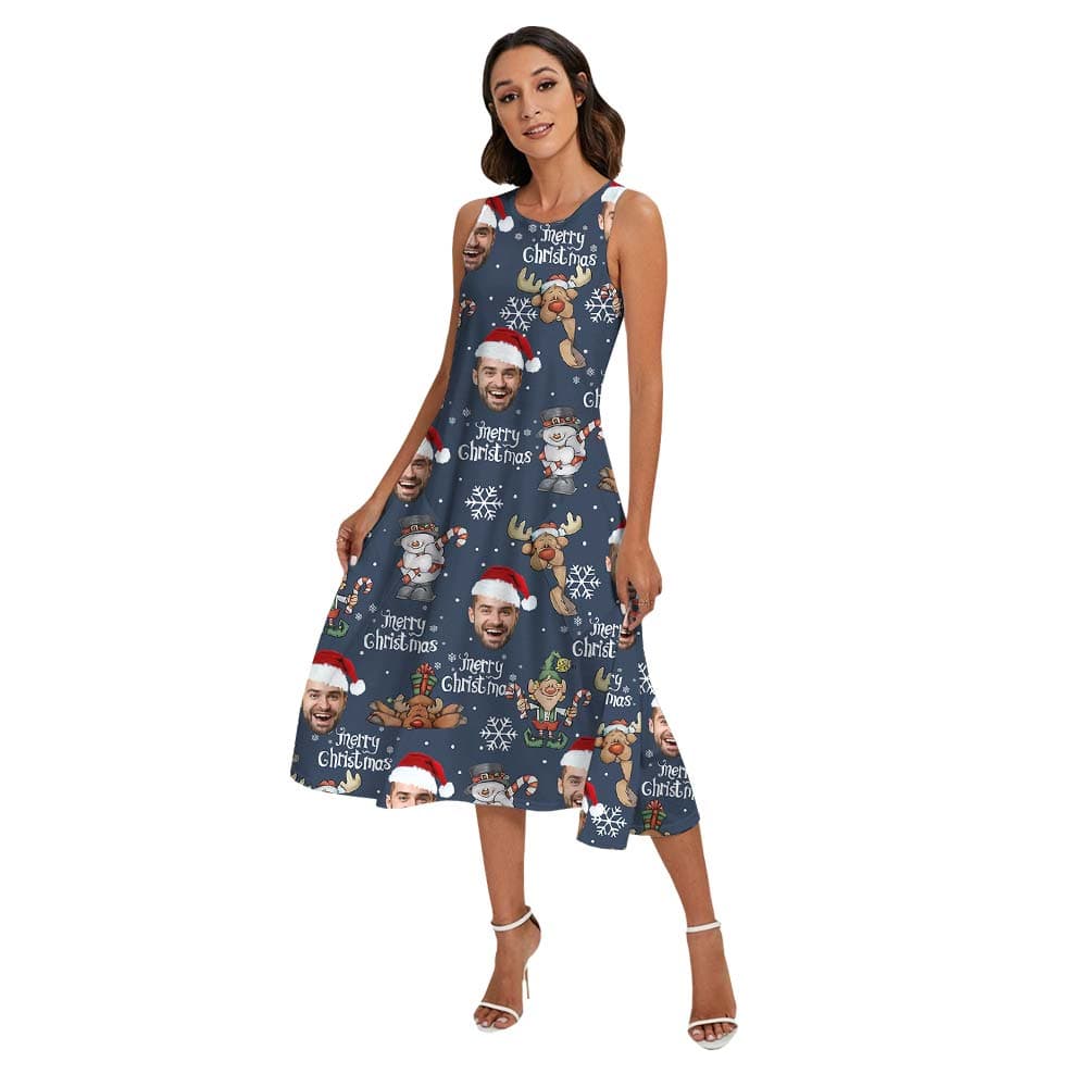 Reindeer woman dress