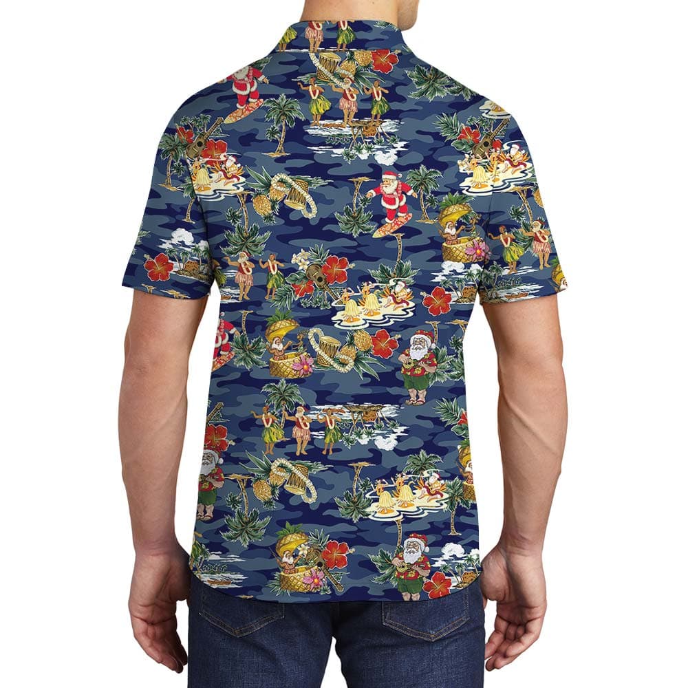 Santa 2- Men Polo Back_v1