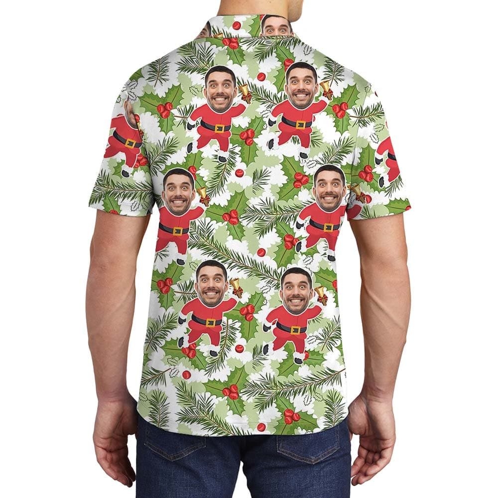 Santa 2- Men Polo Back_v1