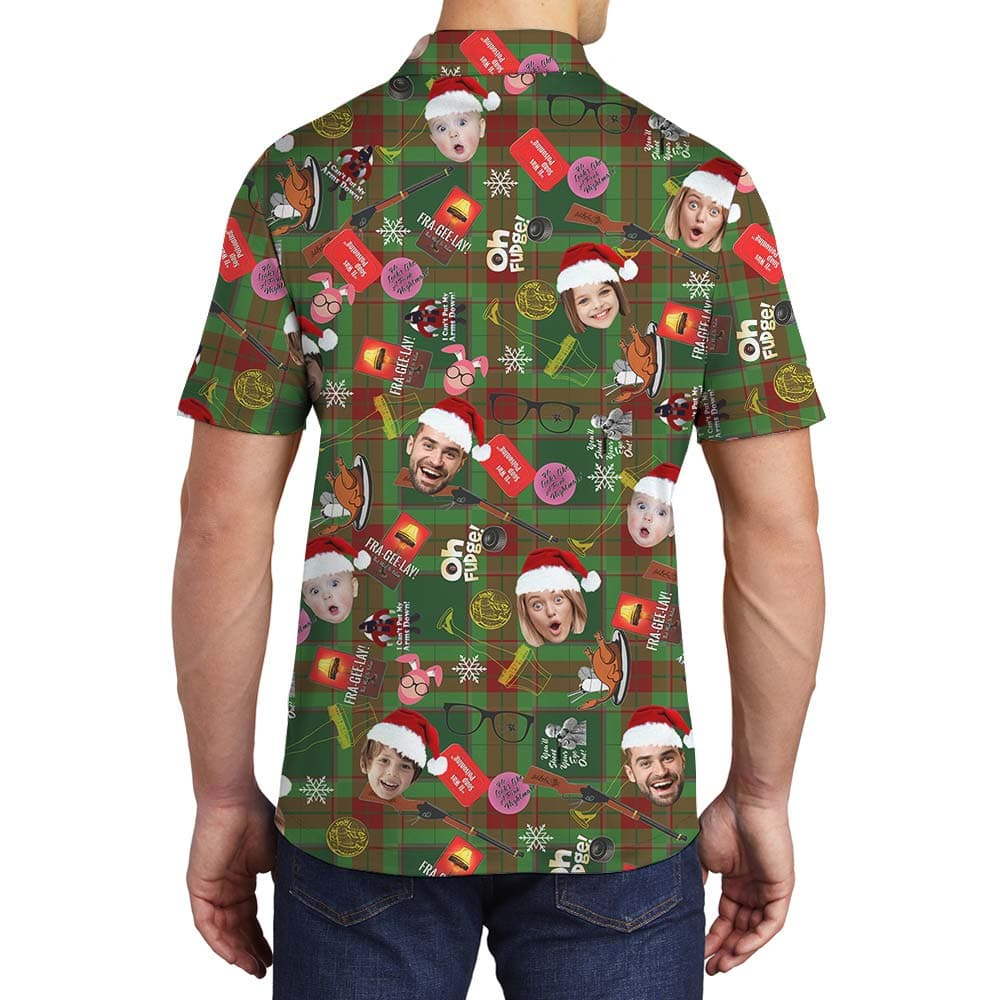 Santa 2- Men’s Polo_back_v1