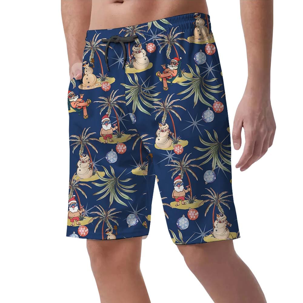 Santa 3- Men’s shorts_left