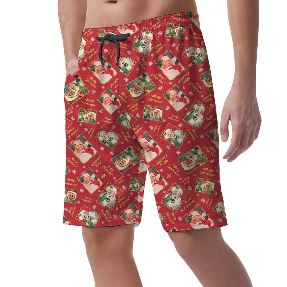Santa 3- Men’s shorts_left
