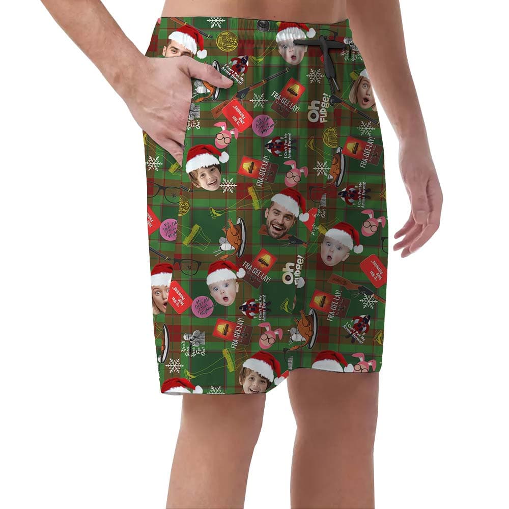 Santa 3- Men’s shorts_right