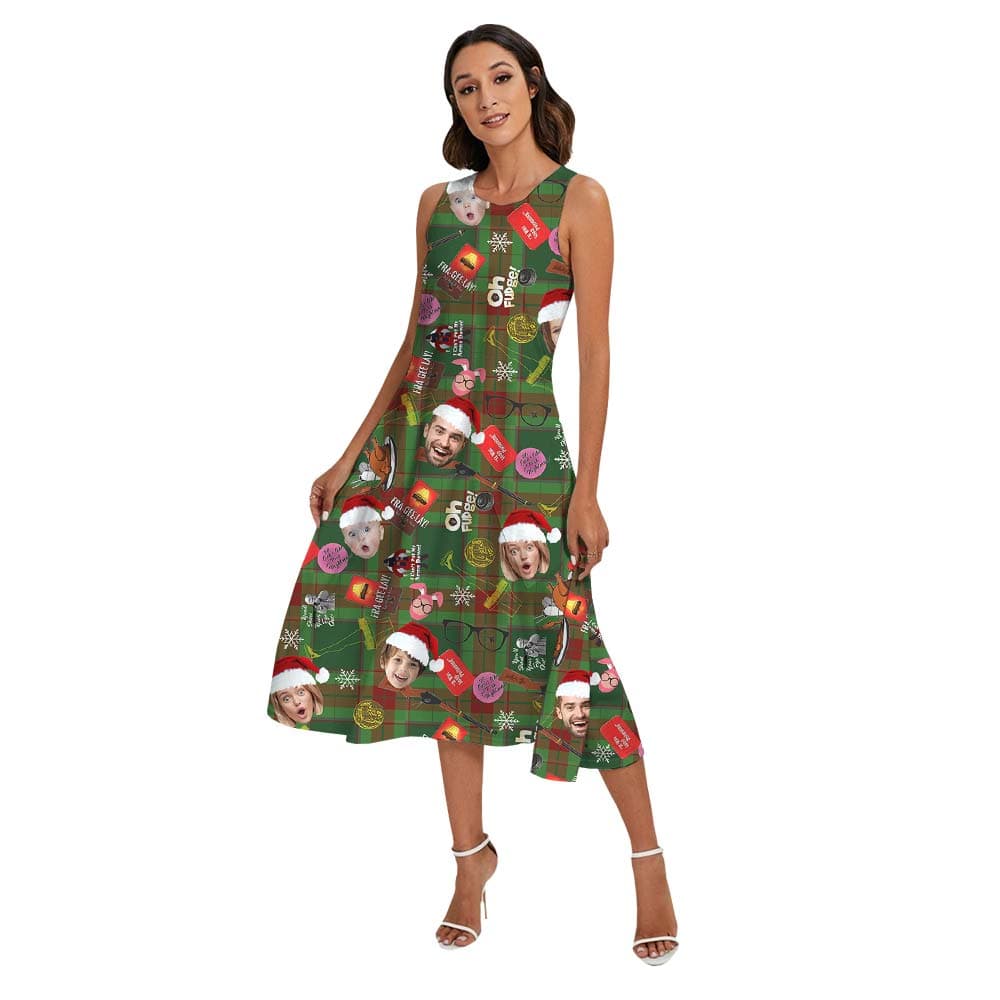 Santa woman dress