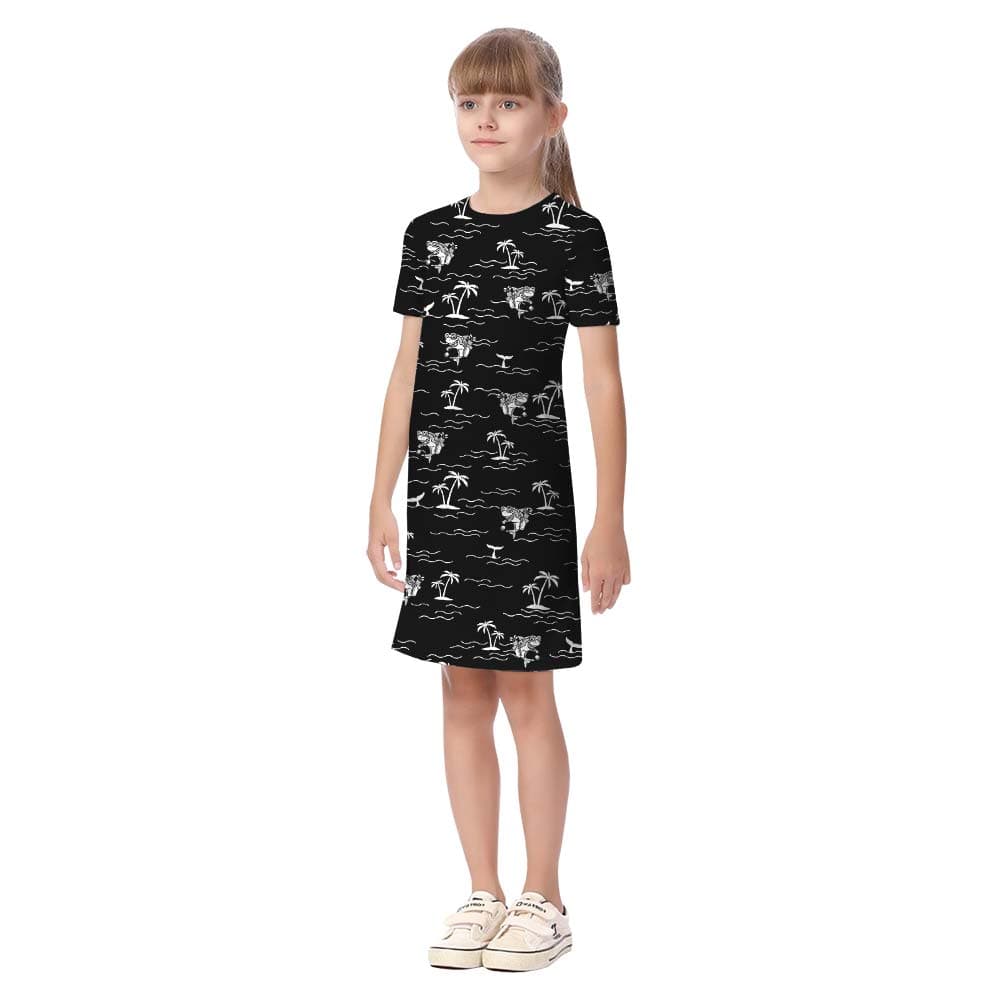 Shark girl dress
