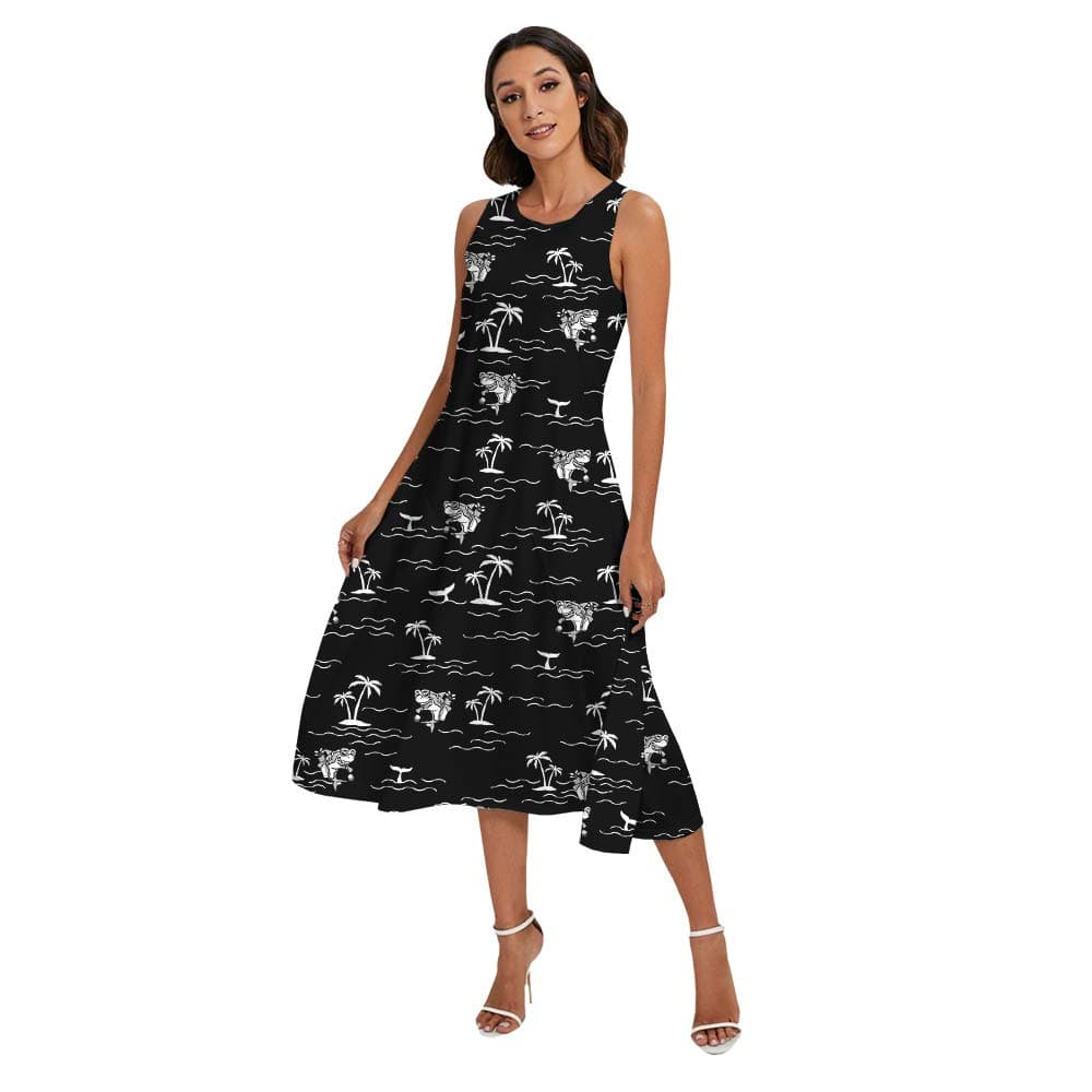 Shark woman dress
