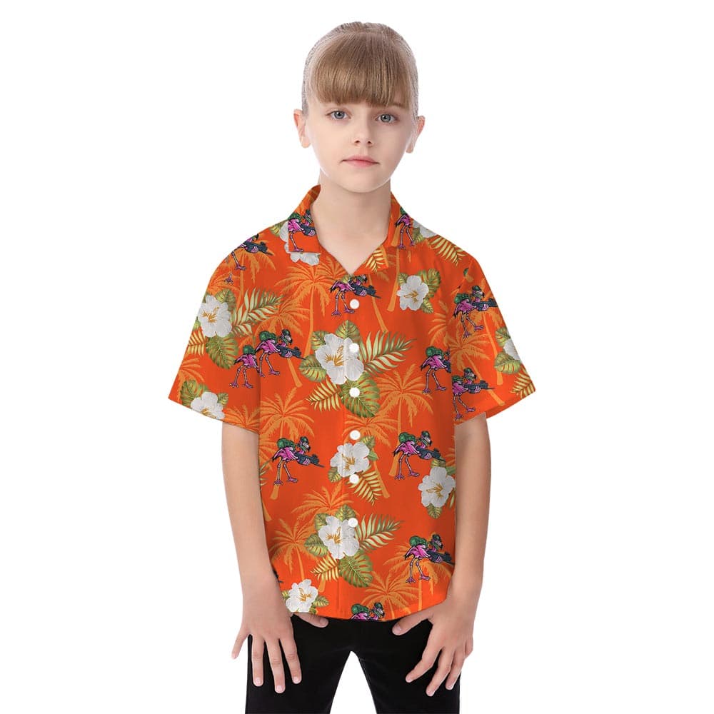 Summer girl hawaiian shirt