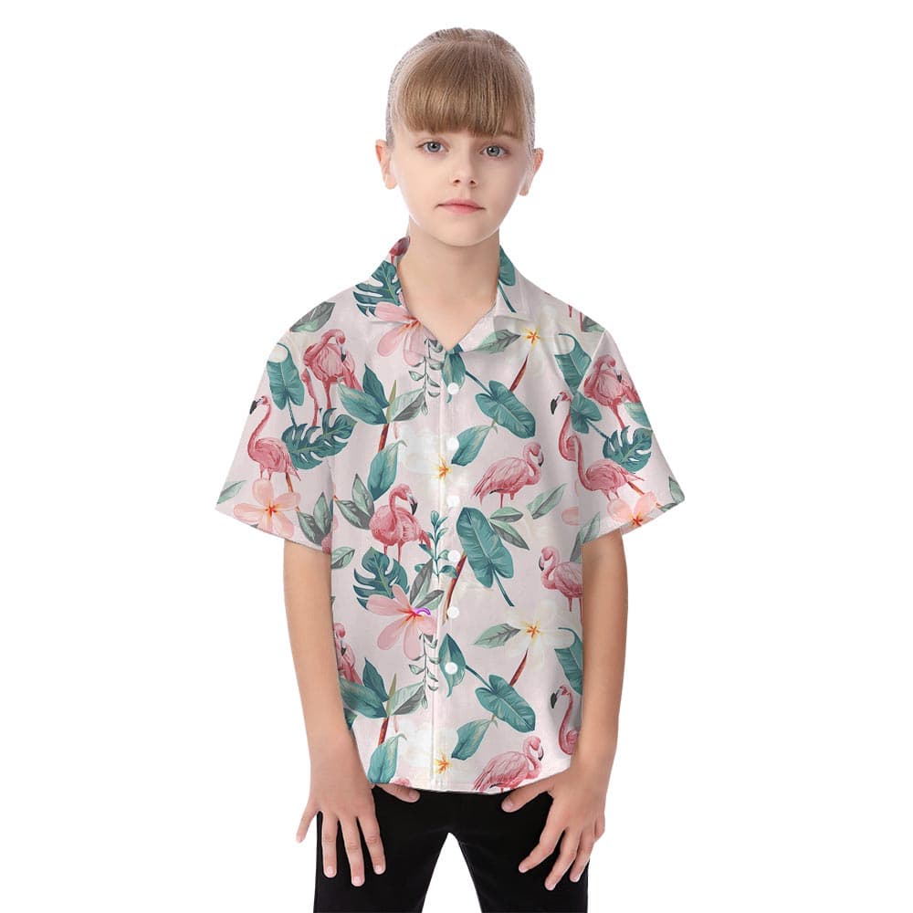 Summer girl hawaiian shirt