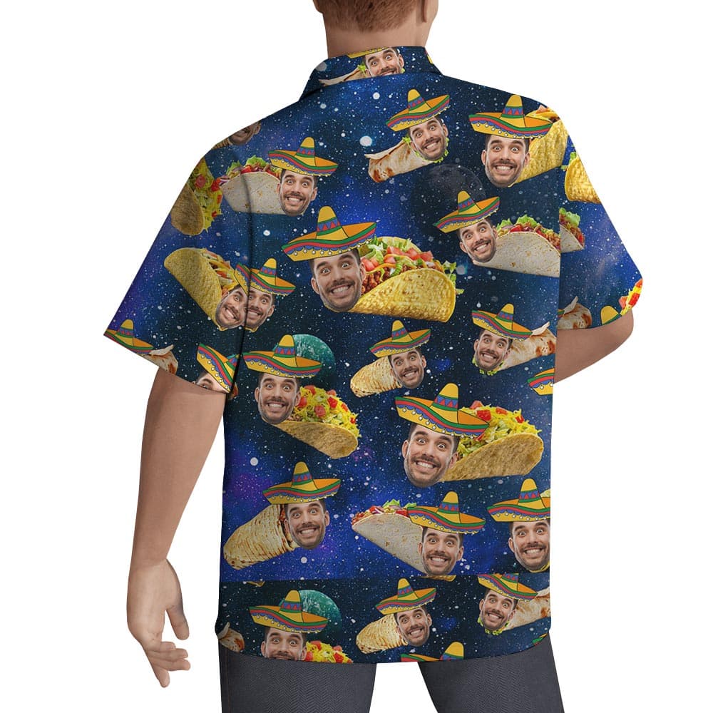 Taco 3- Men’s Hawaiian Shirt_back