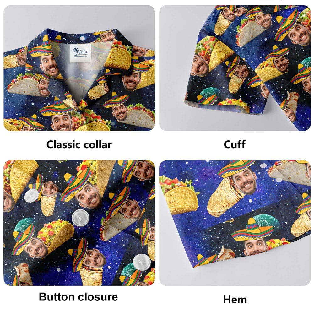 Taco 5- Hawaiian shirt details