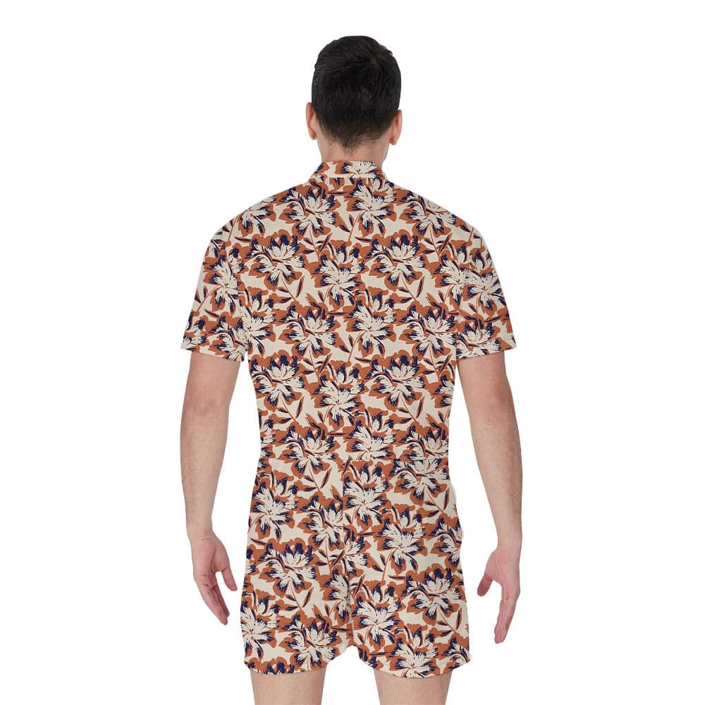 Tropical 15- Men’s romper_back