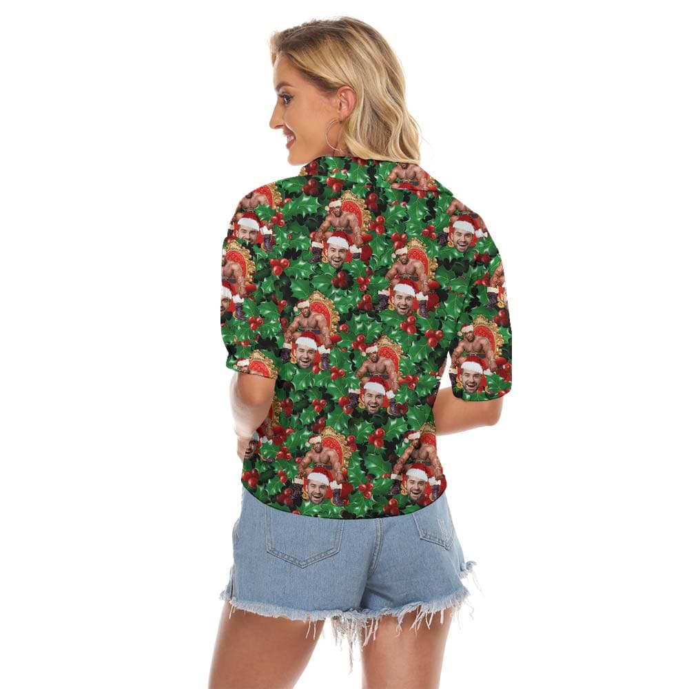 Tropical 6- Women’s crop top Back