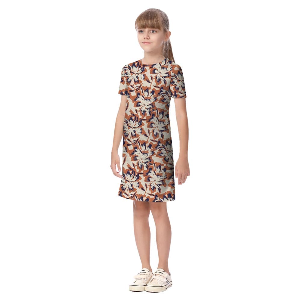 Tropical girl dress